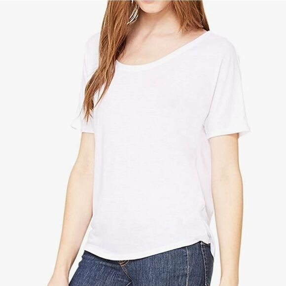 BRAND NEW CHARLOTTE RUSSE OPEN BACK  DESIGN WOMEN"S T-SHIRT - Picture 7 of 14